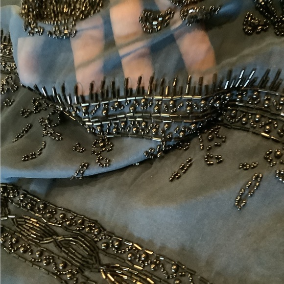 Vie by Victoria Royal Silk Beaded Dress - Picture 7 of 15